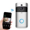 V5 Smart Home Video Doorbell 720p HD für WiFi-Verbindung Echtzeitkamera Zwei-Wege-Audio-Objektiv Weitwinkel Nachtsicht PIR-Bewegung