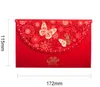 (30 штук / лот) поздравительные открытки Традиционные зарубежные китайские красные свадьбы пригласительный билет лазерный брак бабочка гость bbywwx bdesports
