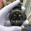 Nowy zegarek sesji 47 mm czarna twarz gubera super p 00616 mechaniczny automatyczny ruch modowy zegarki męskie z Paskiem Origina Don3204559