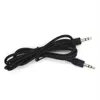 Black 35mm Silverplated Connectors Male To Male AUX o Cable for Speaker Phone Headphone MP3 MP4 DVD CD ect a516495853