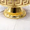High Quality Unique European Style Shiny Gold Finish Metal & Acrylic Salt/Sugar/Tea/Coffee Jars Tableware Dinnerware