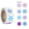500pcs Merry Christmas Theme Seal Labels Stickers Xmas Tree Elk Snowflake Candy Baking Bag Package Envelope Gifts Box Sticker Decorations New Year JY0799