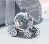 Party favoriserar 100st av hög kvalitet Choice Crystal-Collection Cinderella Crystal Pumpkin Carriage Wedding Favor Sn2635