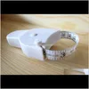 Measures 1000Pcs High Quality 15M Fitness Accurate Measuring Ruler Tape Measure White Body Fat Caliper Lsewd Ne6K8