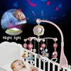 Baby Rattles Crib Mobiles Toy Holder Rotating Mobile Bell Musical Box Projection 012 Månader Nyfödda Spädbarnspojke Toys7072263