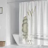 Shower Curtains Modern Simply Curtain Polyester Art Simple Fashion Separate Washable Douchegordijn Bathroom Decor DI50YL