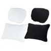 Cojines de asiento almohada de cabeza de cartel con cuello cómodo y soporte lumbar kit de cojín para conducir en casa oficina