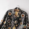 2020 Primavera Personalità PU Foro Tondo Giacca Donna Oro Nero Colore Argento Colletto Stand Manica Lunga Cappotto Abbigliamento In Pelle Top1