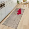 3D Piano List Drukuj Wycieraczka Korytarz Maty kuchenne Nowoczesny salon Balkon Łazienka Nordic Carpet Mata Nord Slip Dywaniki 220301