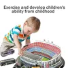 3D -pussel fotbollsplan Stadium European Soccer Playground Toys Gifts Puzzle for Children Build Montered Model Jigsaw W4D6 X06394691