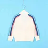 1-7ырс девочек кардиган пальто вязаный свитер весенние осенние свитера сладкие вытягивающие шаллу радуги детская одежда 210521