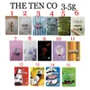 Ten Co Mylar Foil Ziplockバッグは袋を立てます卸売ベンジュスウィートのイギリス茶Tenscotti Pink Sandy Fing China Skilatti Zushi 3.5 gのパッケージ