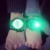 Zegarek LED Flash Luminous Watch Personality Trendy Studenci Miłośnicy galaretki Kobiety Kolor lekkie na rękę na rękę