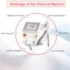 Máquina de remoção permanente de cabelo permanente IPL Máquina de beleza rejuvenescimento Tratamento da acne