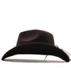 Chapéu de cowboy ocidental mulheres homens fedora chapéus para mulher homem largo borda tampa jazz fedoras homens mulheres caixas outono inverno atacado