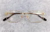 Самые продаваемые очки в квадратной оправе 18 карат, позолоченные, сверхлегкие оптические мужские универсальные очки в деловом стиле, высочайшее качество 0294O