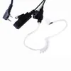 2-wire Surveillance Acoustic Tube Headset Earpiece PTT Mic For Baofeng UV5R BF-888S Radio TK-2100 TK-2107 TK-2173 TK-2206 Walkie Talkie