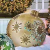 Party Decoration 60cm Christmas Balls Tree Decorations Gift Xmas Hristmas för Home Outdoor Toys År 2022