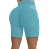 Short women Leggings Hot New Jacquard Dressing Bubble Yoga Pants Sports Fitness Hip Sampling Water Ink Shorts Legging