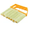 Handige Microfiber Venster Reinigingsborstel Airconditioner Duster Cleaner met Wasbare Venetiaanse Blinde Blade Reinigingsdoek DH9499