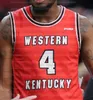 Custom Western Kentucky Hilltoppers College Basketball Jerseys Hollingsworth Charles Bassey Carson Williams Savage Anderson Camrr Camron Lee Lee Lee