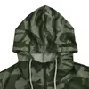 Leopar Baskılı Kadın Hoodie Fermuar Kapşonlu Kamuflaj Patchwork Uzun Kollu Çizgili Bayanlar Hoodies D25 Bayan Tişörtü