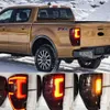 1 par bil ledt bakljus för Ford Ranger Raptor 2012 - 2022 Bakre körlampa Broms Omvänd ljus Turnsignal
