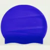 Pool Accessories Kids Unisex Fashion Soft Silicone Round Solid Ear Protection 50g Children Swimming Cap8722449