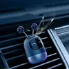 مصغرة تون سبائك الكهربائي الروبوت لجوهة منفذ رائحة الناشر لوحة لوحة الإبداعية الديكور سيارة العطور 6