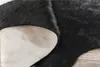Branco preto vaca ar falso zebra pele tapete tapete grande tamanho marrom imitação de couro natural listra cowskin esteira 220301
