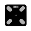 Mrosaa Balance de poids électronique numérique Balance de graisse corporelle Smart BMI LED Contrôle APP sans fil - Blanc