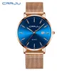 CRRJU Luxo Moda Moda Pulseira Assista Mulheres Casual À Prova D 'Água Quartz Senhoras Vestido Relógios Presente Amante Relógio Relogio Feminino 210517