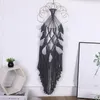 Dream Catchers for Bedroom Tassel Wall Hanging Blessing Gift Handmade Dreamcatchers Home Decor Feather Ornament Craft 3 Colors