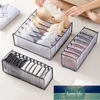 Dormitory Closet Organizer Socks Home Separated Underwear Storage Box 6/7/11 Grids Bra Foldable Drawer Drawers Factory price expert design Quality Latest Style