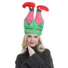 Julhatt plyschälv Santa hatt prydnad dekoration jul mössa kalkon hattar nyår xmas fest rekvisita dekoration