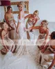 Av axel sjöjungfru bröllopsklänning spets bohemian bröllopsklänningar illusion vestidos de novia brudklänningar