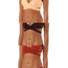 Bikini 2019 Sexy Push Up Swimwear Kobiety Swimsuit Dwie Kawałki Bikini Set Criss Cross Bandaż Kąpiel Kąpiel Swim Wear Biquinix0523