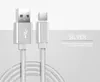 USB-kabels Micro Type C Data Cable 2A Lylon Gevlochten Fast Charging voor Samsung S10 S20 Ultra Plus