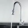 Kitchen Faucets Copper Single Hole Handle Faucet Mixer Pull Out Tap Cold And Water Home Improvement Accessories