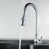 Robinets de cuisine Cuivre Mitigeur à poignée unique Robinet mitigeur Pull Out Froid et Eau Accessoires d'amélioration de l'habitat