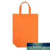 Cadeau cadeau 10pcs sacs fourre-tout multi-usages enfants fête d'anniversaire faveur non-tissé traiter couleur unie avec poignée sac à provisions Ba1 prix d'usine conception experte qualité dernier style