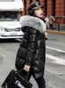 Women's Leather Large Size Real Sheepskin Women Down Jackets Duck Filling Genuine Coat 2022 Natural Fur Collar Winter Women's & Faux