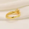 22K Fine Gold solide avec pierres latérales 18CT Thai Baht GF Bague de fiançailles à bande large pavée Full Micropave 325 CT Round Cut CZ3721949