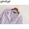 Vintage Katı Kısa Bluz Gömlek Kadınlar Uzun Kollu V Boyun Kırpma Üst Streetwear Chemise Yaz Tops Artı Boyutu Blusas CCWM9705 210514