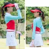 Elbow & Knee Pads Women Golf Cuff Arm Sleeves Sunscreen UV Protection Shawl Multifunction Cooling Gloves Summer Bike Cycling