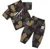 Junge Trainingsanzug Kleidung Set Kinder Frühling Herbst Baumwolle Schuluniform Sport Camouflage Anzug Jungen Kleidung Sets 6 8 10 12 14 16 jahr X0802