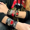 Go2boho miyuki turkiska onda ögonarmband kvinnor mexikanska skull pulseras femme hjärta stjärna smycken handgjorda smycken