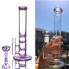 Neue Glaswasserbongs Wasserpfeifen Rauchen Glaspfeife Bubbler Heady Dab Rigs Arm Tree Perc Einzigartige Bong