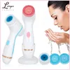 Cleansing Brush Sonic Nu Face Rotating Galvanica Spa System kan djupt rena och ta bort Blackheads 220216