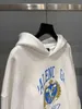 Balencigas mens trendiga modemärke hoodies Italy Brand House taknivå framtryckt 1917 hoodie pullover set färgad ren bomull Paris 4z4n